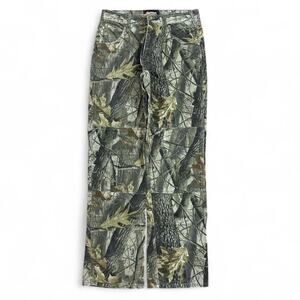 Outfitters Ridge Men’s Double Knee Relaxed Fit Realtree Camo Pants Size 32X34